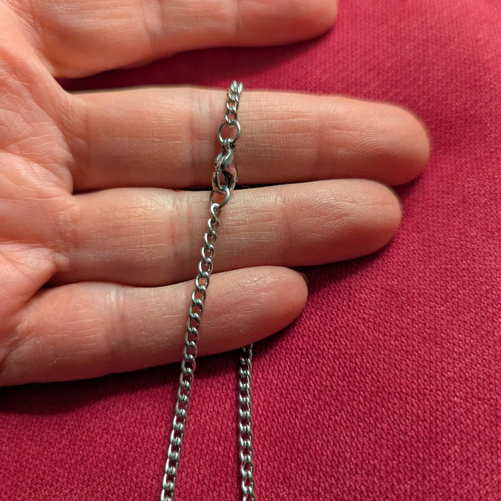 Elegant Silver Chain Necklace
